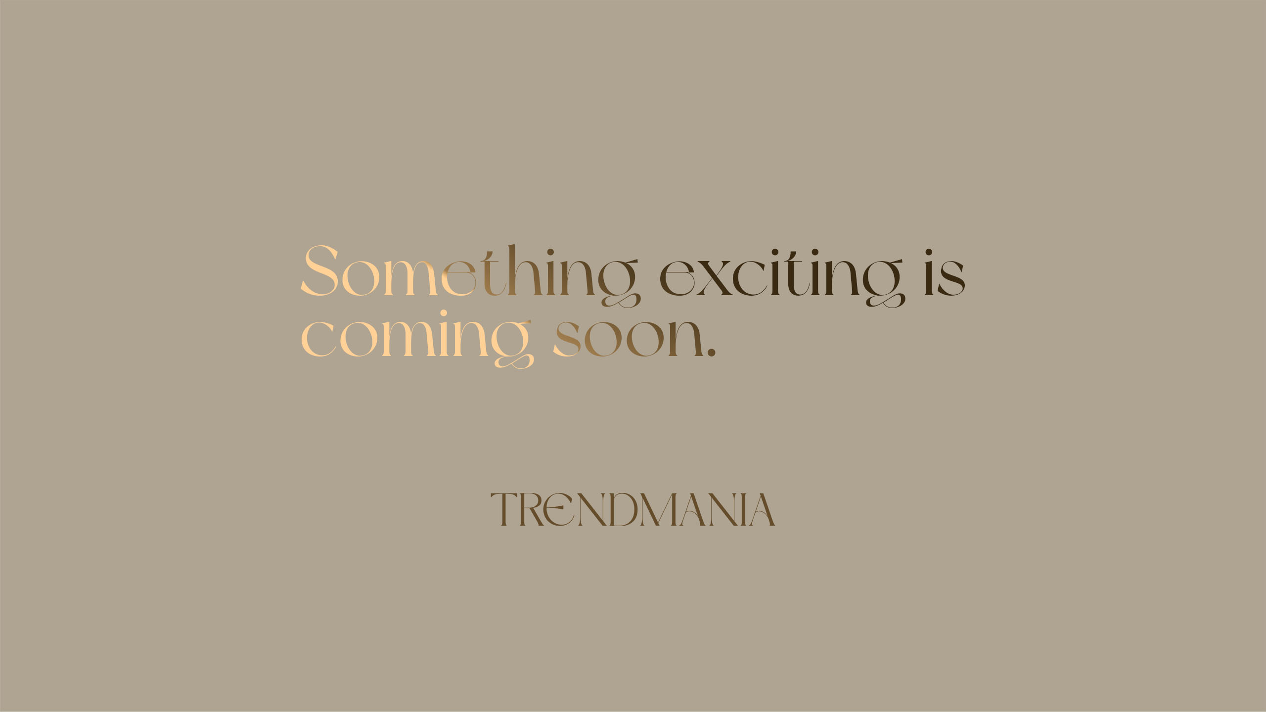 Coming Soon Desktop